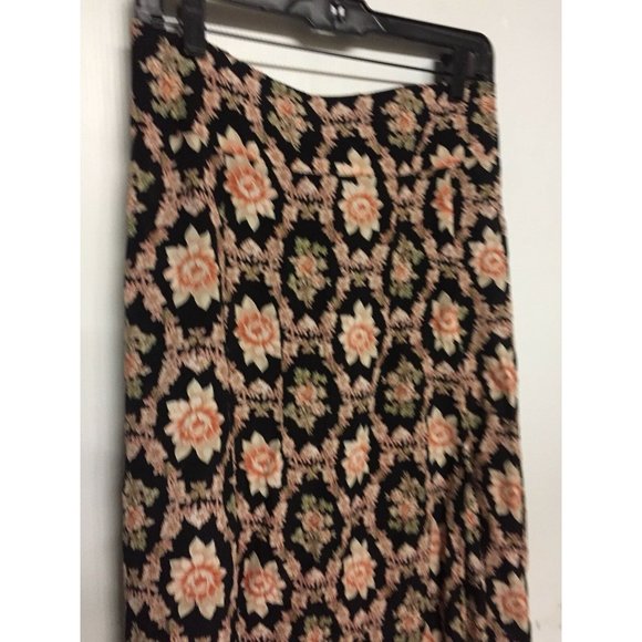 Flynn Skye Black Floral Rara Maxi Skirt M NWOT - Picture 5 of 14